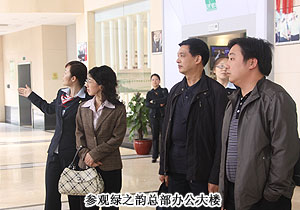 共青團湖南省委城市青年工作部考察團一行蒞臨綠之韻集團調(diào)研