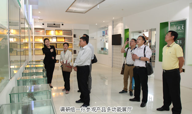 湖北蘄春縣委常委、統(tǒng)戰(zhàn)部長(zhǎng)蔡緒銀一行蒞臨綠之韻考察調(diào)研