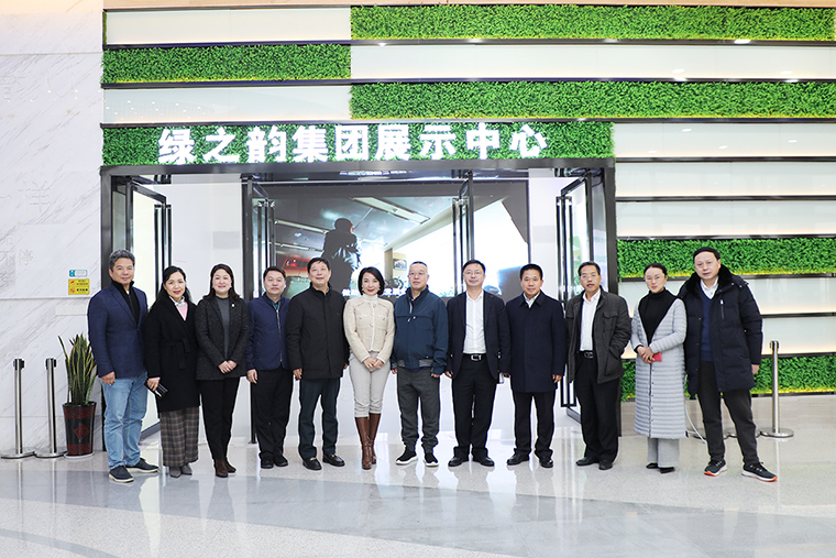 湖南大學工商管理學院黨委書記夏樹人一行調(diào)研綠之韻等瀏陽經(jīng)開區(qū)企業(yè)